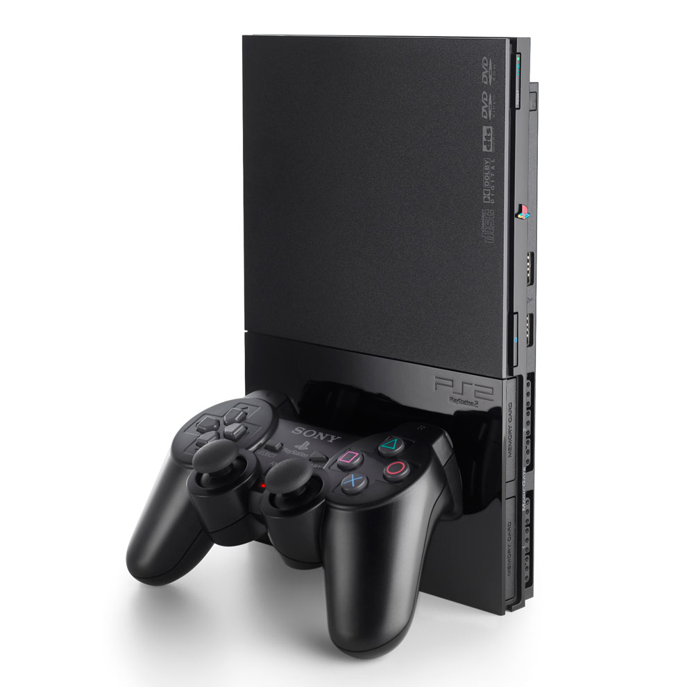 Playstation 2 Slim com DVD - Game com Café.com